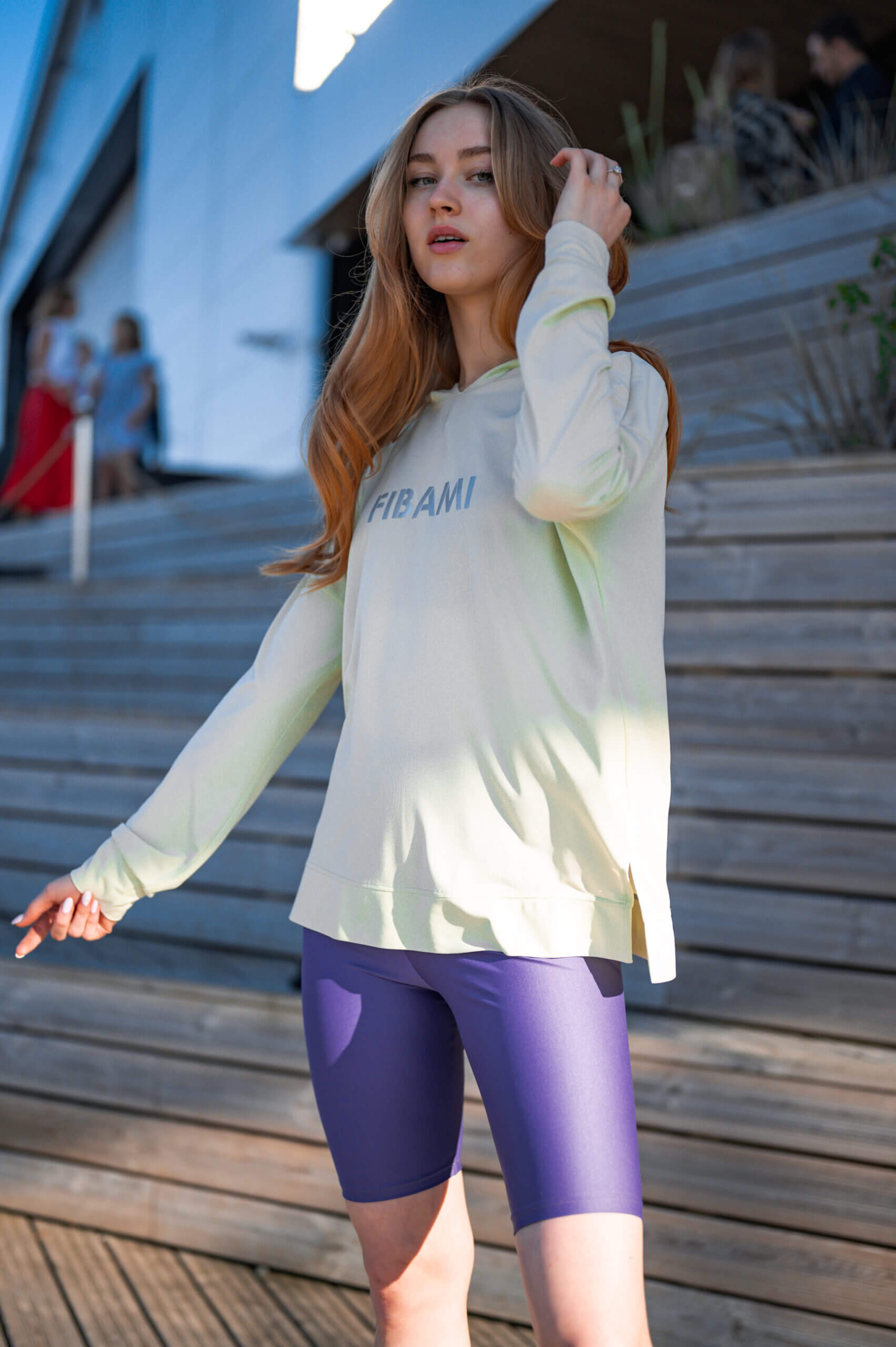 Fibami Green Active Hoodie