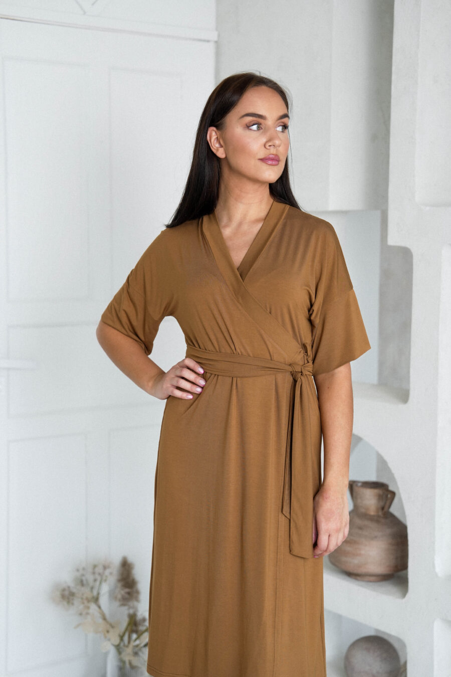 Fibami Lounge Kimono kleit (MIDI) - Image 4